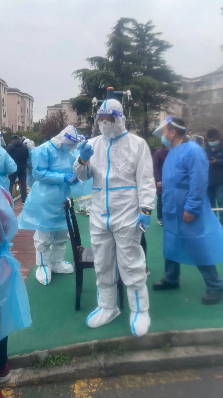 20220328 港城集团第二批志愿者驰援康桥镇-志愿者-11