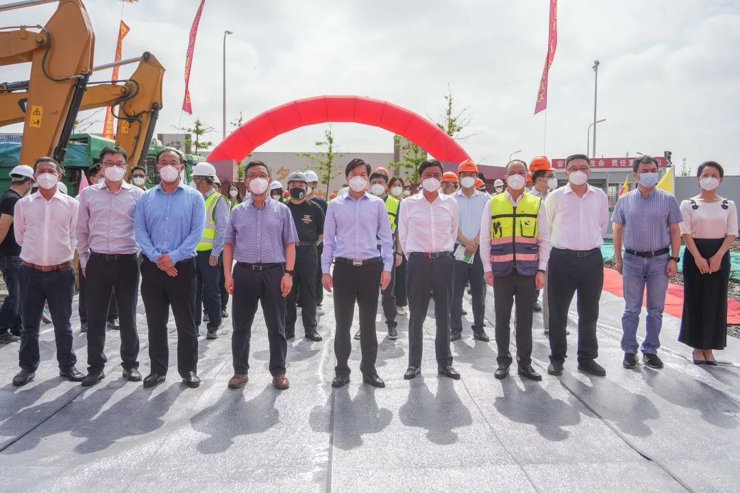 20220607 冲锋号再起！金桥临港综合区第一个商业项目“观塘庐”正式开工-3