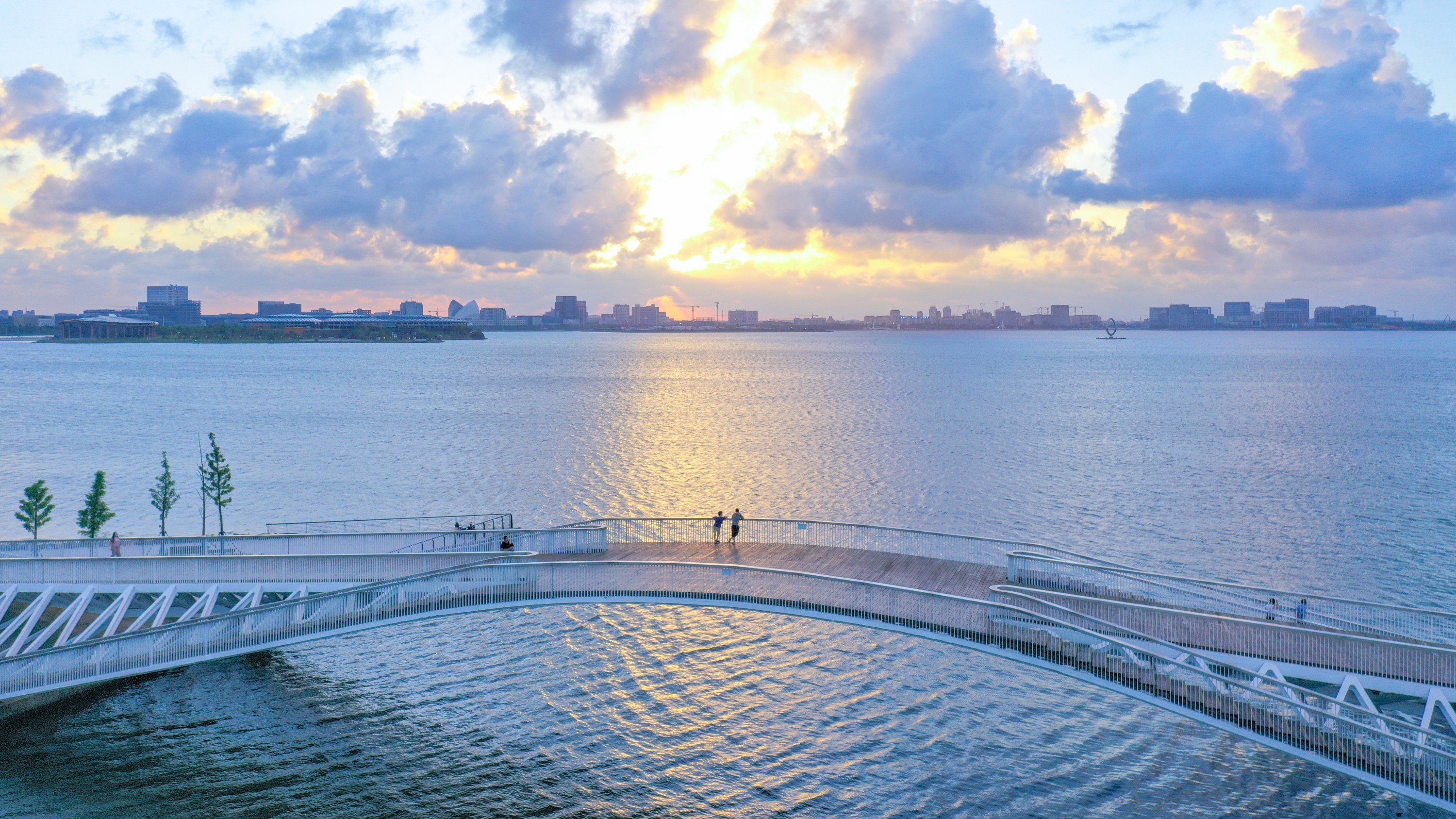 4K上海浦东临港滴水湖日落蓝调时刻延时_3840X2160_高清视频素材下载(编号:5935011)_实拍视频_光厂(VJ师网) www ...